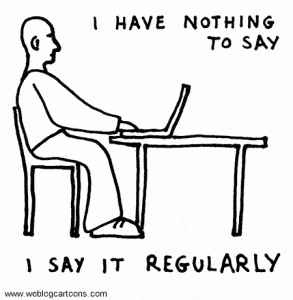 אין לי על מה לכתוב